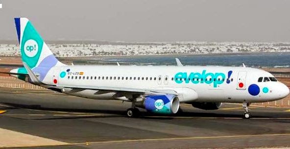Evelop convertida a aerolínea regular y afianzada en la venta online - El  Cañero